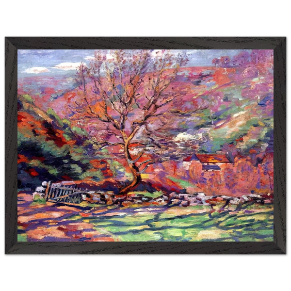 Crozant, solitude - 1915 by Armand Guillaumin — Framed art print at Zephyeer