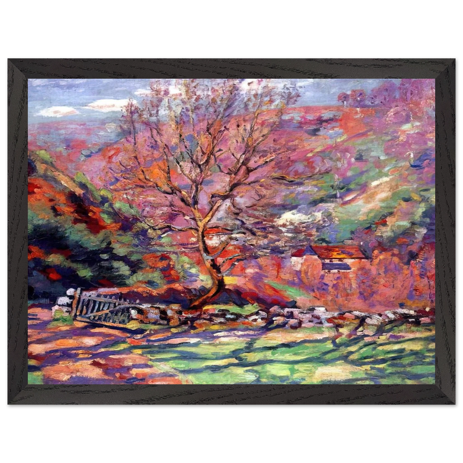 Crozant, solitude - 1915 by Armand Guillaumin — Framed art print at Zephyeer