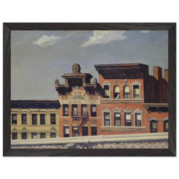 From Williamsburg Bridge by Edward Hopper — Framed art print at Zephyeer