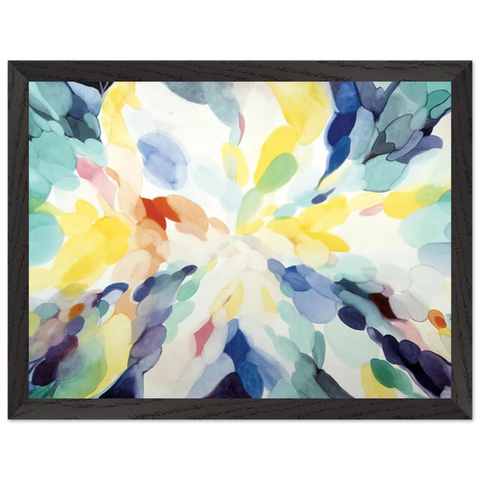 Wheel of Day by Alice Baber — Framed art print at Zephyeer