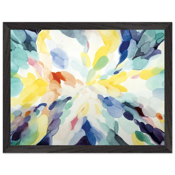 Wheel of Day by Alice Baber — Framed art print at Zephyeer