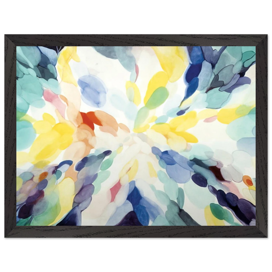 Wheel of Day by Alice Baber — Framed art print at Zephyeer