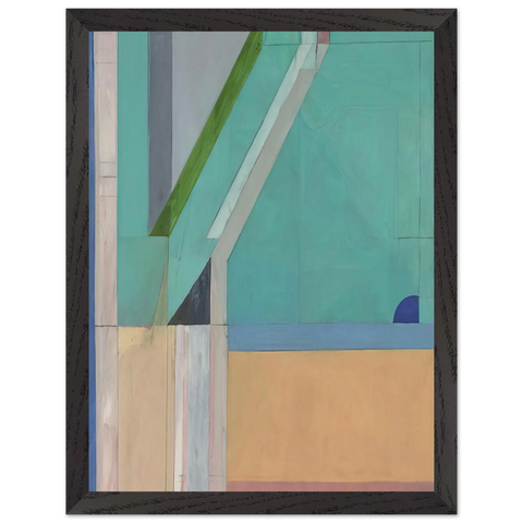 Ocean Park #40 by Richard Diebenkorn — Framed art print at Zephyeer