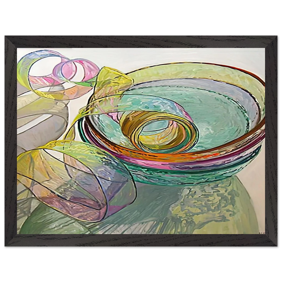 ORANGE PINK GREEN 2003 by Janet Fish — Framed art print at Zephyeer
