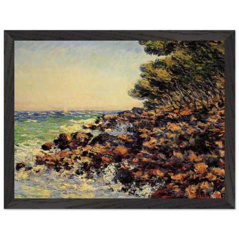 Cap Martin by Claude Monet — Framed art print at Zephyeer