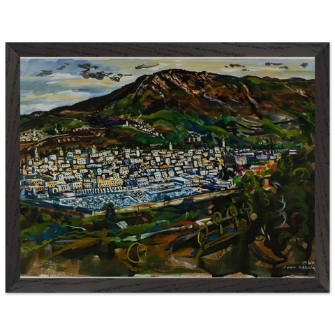FEZ MOROCCO 1960 by Ivan Albright — Framed art print at Zephyeer