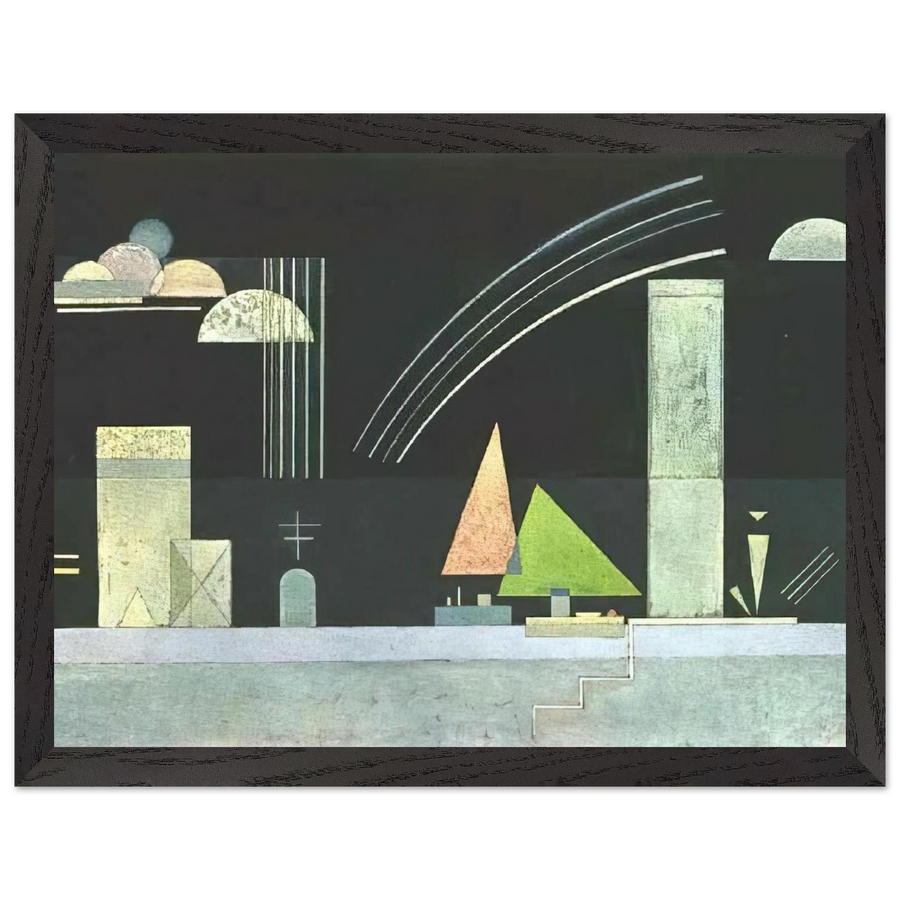 AT REST by Wassily Kandinsky — Framed art print at Zephyeer
