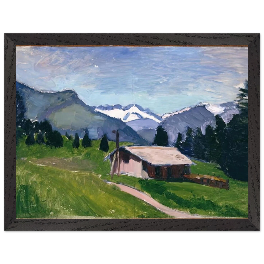 SAVOY ALPS 1901 by Henri Matisse — Framed art print at Zephyeer