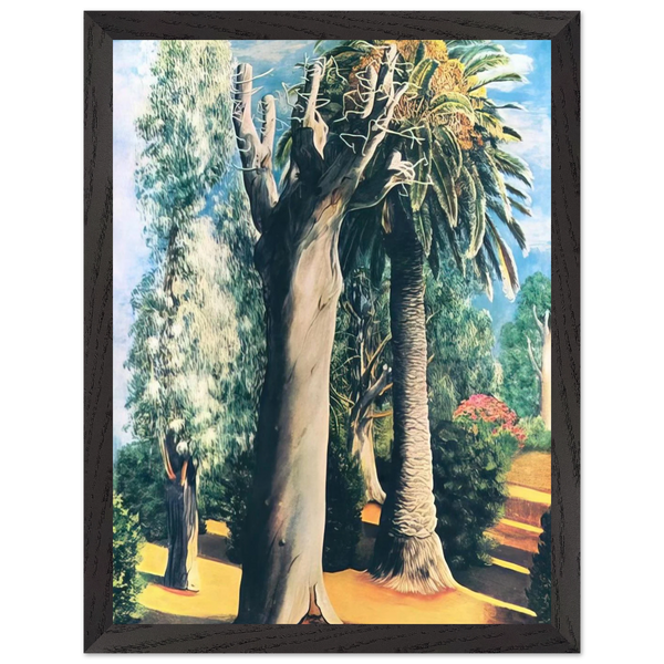 EUCALYPTUS AND PALM 1935 by Moise Kisling — Framed art print at Zephyeer