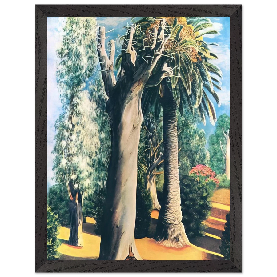 EUCALYPTUS AND PALM 1935 by Moise Kisling — Framed art print at Zephyeer