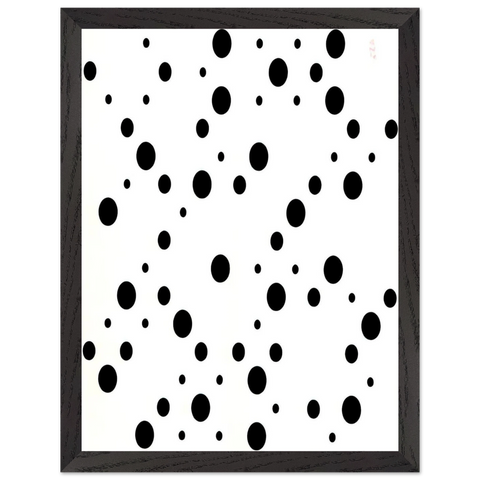 WHITE DISKS 1 by Bridget Riley — Framed art print at Zephyeer