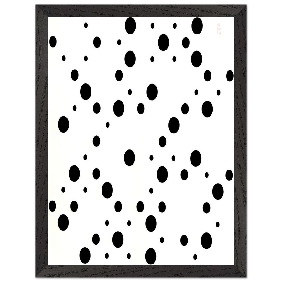 WHITE DISKS 1 by Bridget Riley — Framed art print at Zephyeer