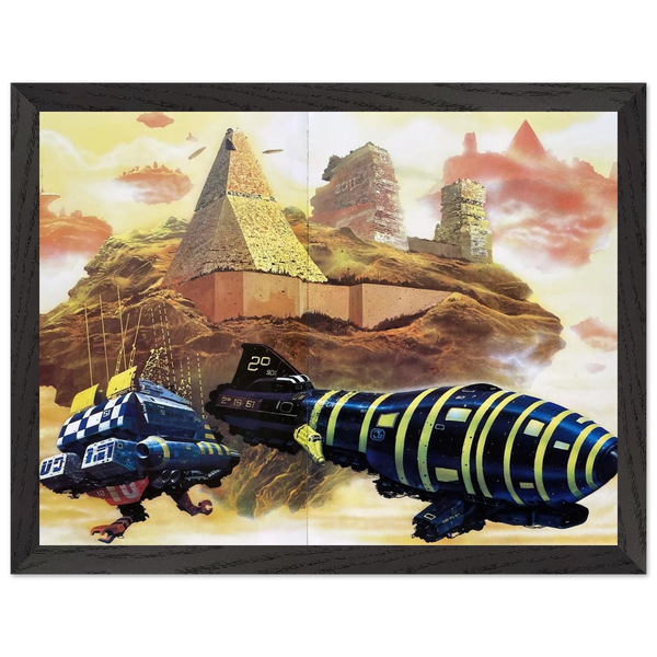 Chris Foss — Framed art print at Zephyeer