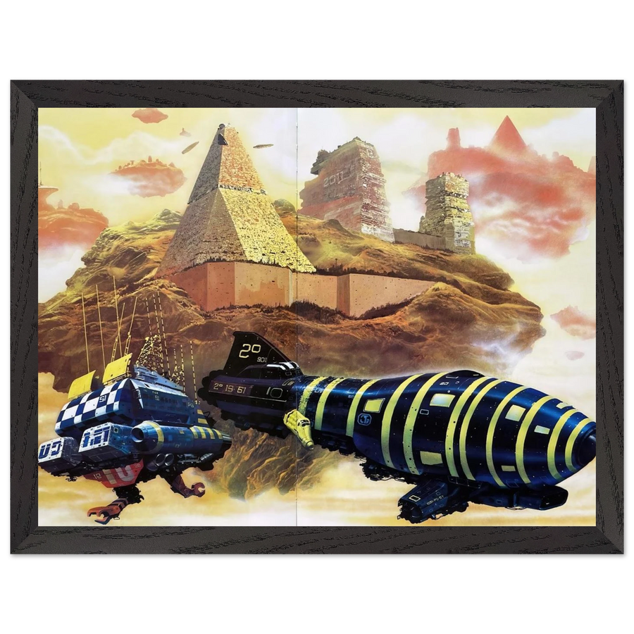 Chris Foss — Framed art print at Zephyeer
