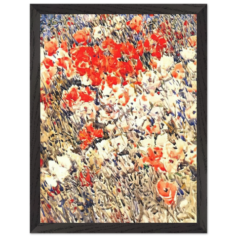 The island garden by Childe Hassam — Framed art print at Zephyeer