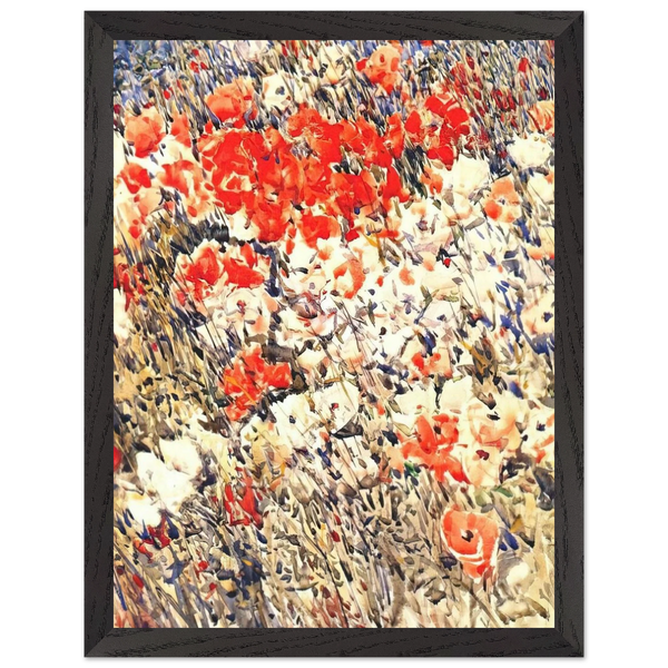 The island garden by Childe Hassam — Framed art print at Zephyeer