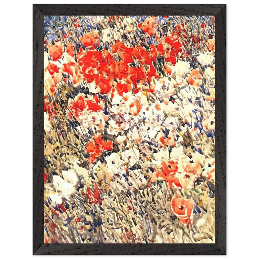 The island garden by Childe Hassam — Framed art print at Zephyeer