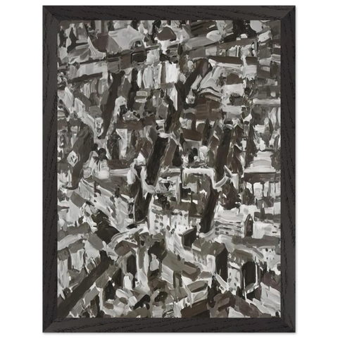 TOWNSCAPE D 1968 by Gerhard Richter — Framed art print at Zephyeer