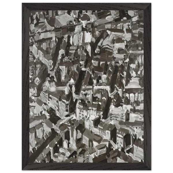 TOWNSCAPE D 1968 by Gerhard Richter — Framed art print at Zephyeer