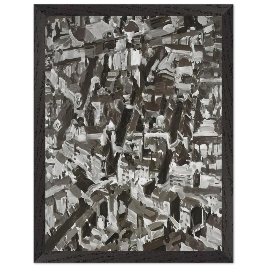 TOWNSCAPE D 1968 by Gerhard Richter — Framed art print at Zephyeer