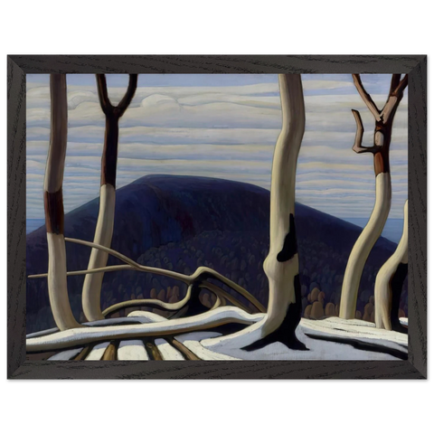 Above Lake Superior - 1922 by Lawren Harris — Framed art print at Zephyeer