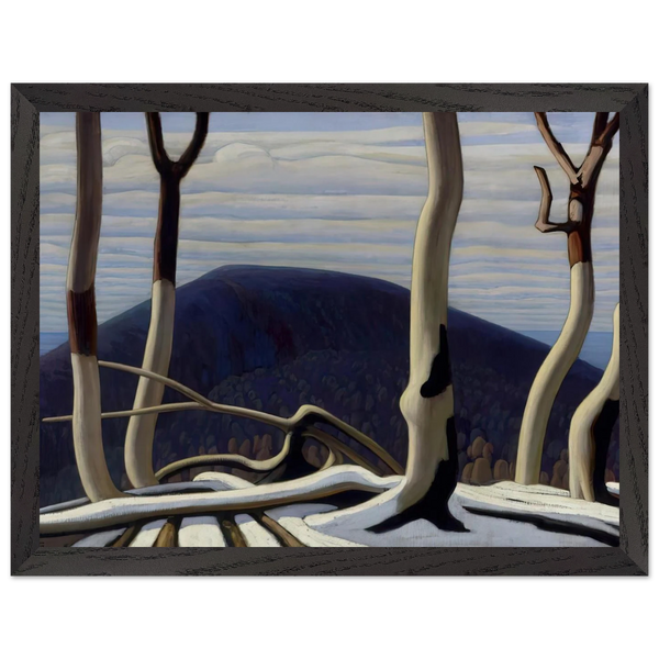 Above Lake Superior - 1922 by Lawren Harris — Framed art print at Zephyeer