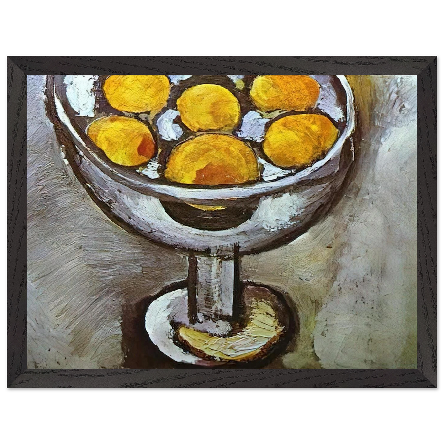 A VASE WITH ORANGES by Henri Matisse — Framed art print at Zephyeer