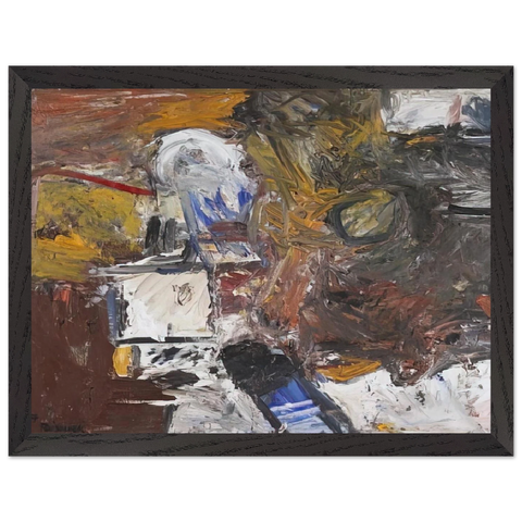 CARGO 1957 by Milton Resnick — Framed art print at Zephyeer
