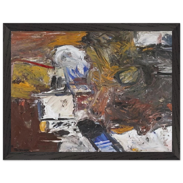 CARGO 1957 by Milton Resnick — Framed art print at Zephyeer
