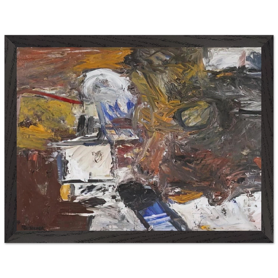 CARGO 1957 by Milton Resnick — Framed art print at Zephyeer