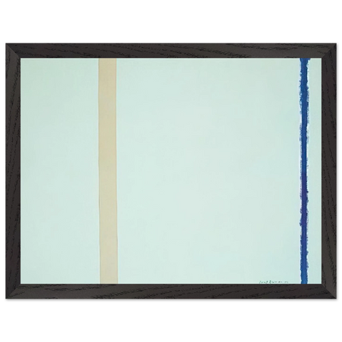 White Fire I by Barnett Newman — Framed art print at Zephyeer
