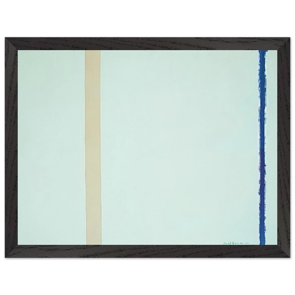 White Fire I by Barnett Newman — Framed art print at Zephyeer