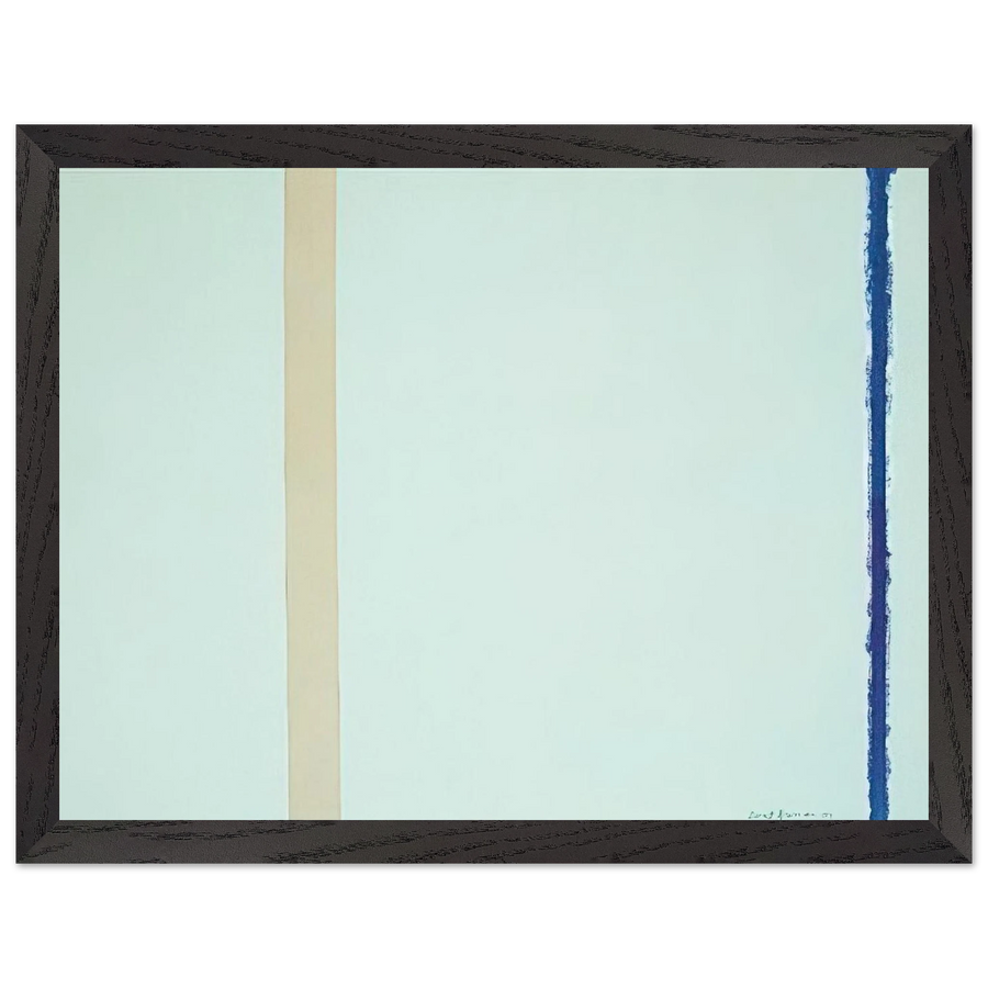 White Fire I by Barnett Newman — Framed art print at Zephyeer