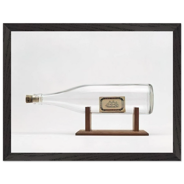 Ship in a Bottle - 1963 by Billy Apple — Framed art print at Zephyeer