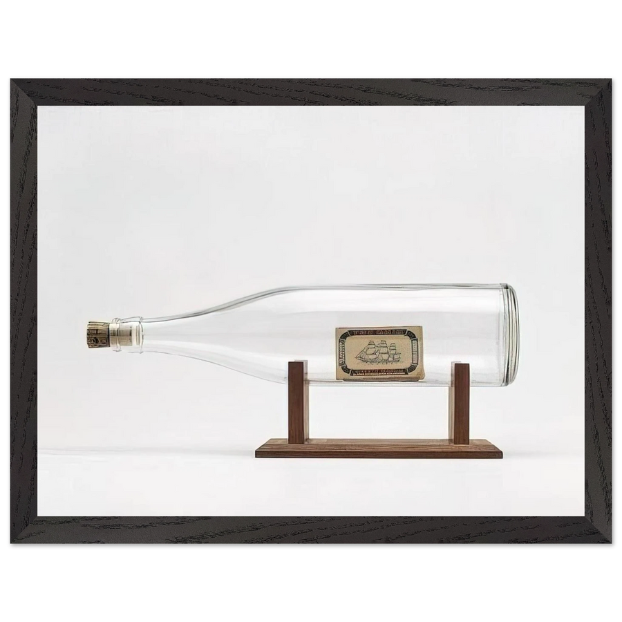 Ship in a Bottle - 1963 by Billy Apple — Framed art print at Zephyeer