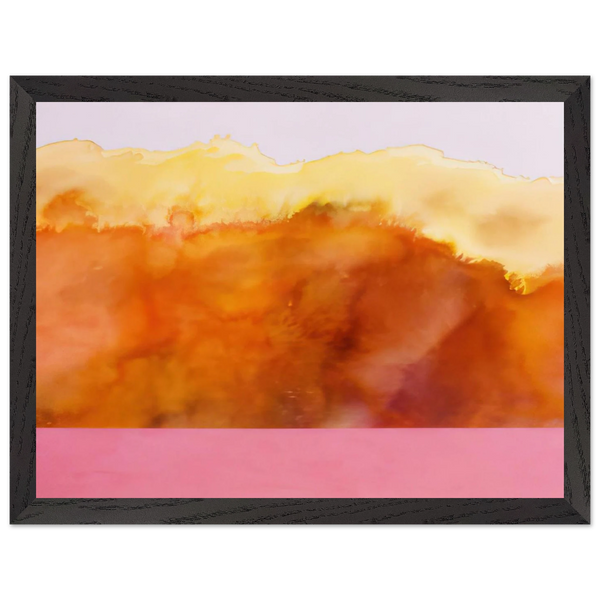 For John Keats - 1978 by Ronnie Landfield — Framed art print at Zephyeer