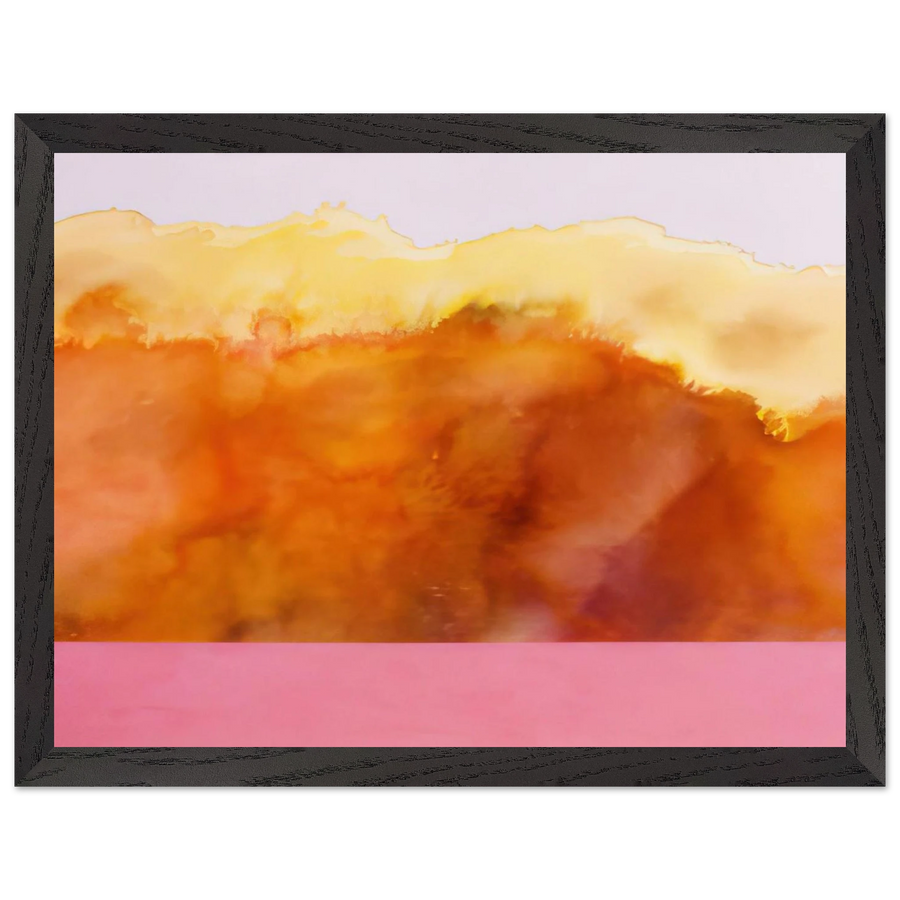 For John Keats - 1978 by Ronnie Landfield — Framed art print at Zephyeer