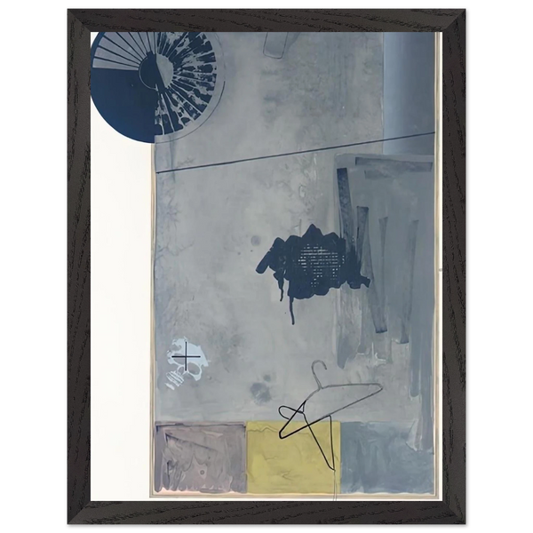 EVIAN by Jasper Johns — Framed art print at Zephyeer