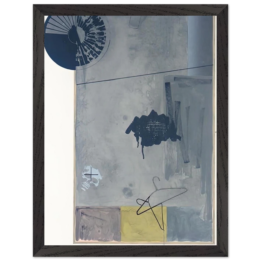EVIAN by Jasper Johns — Framed art print at Zephyeer