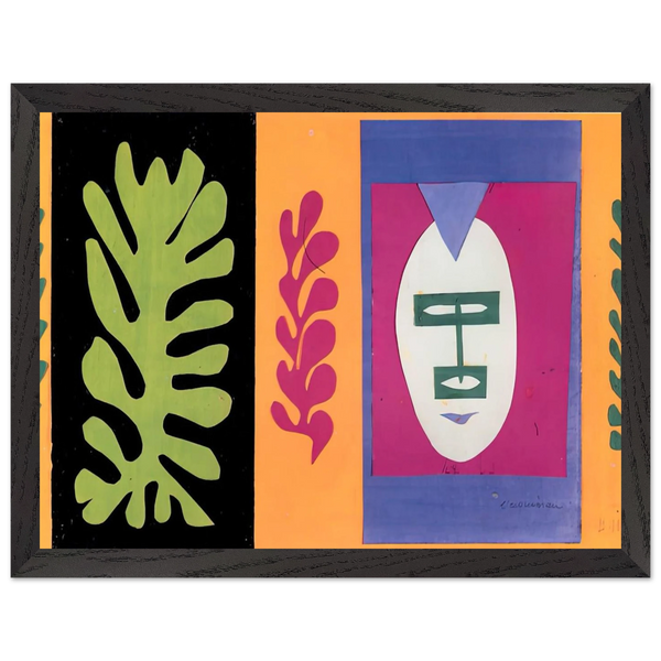THE ESCHIMO 1947 by Henri Matisse — Framed art print at Zephyeer