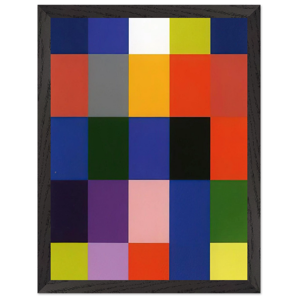25 COLOURS 2007 by Gerhard Richter — Framed art print at Zephyeer