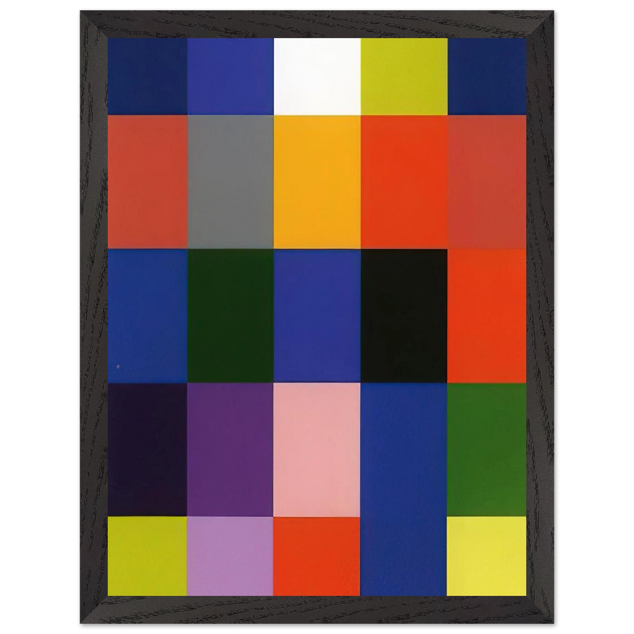 25 COLOURS 2007 by Gerhard Richter — Framed art print at Zephyeer