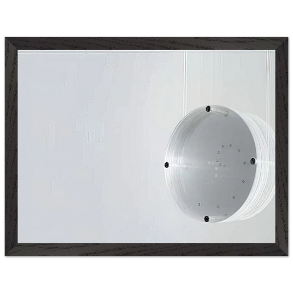 Disco Zero - 1971 by Mira Schendel — Framed art print at Zephyeer