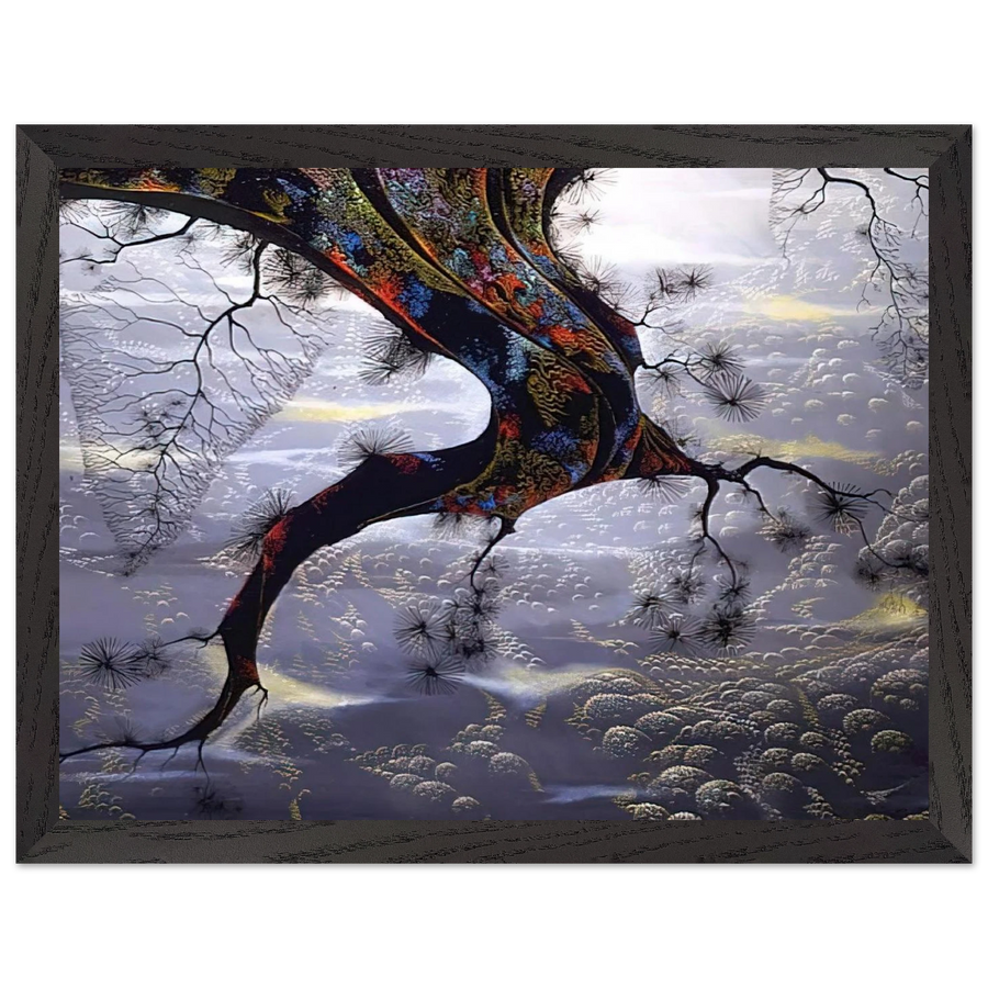 Pine Branch by Eyvind Earle — Framed art print at Zephyeer