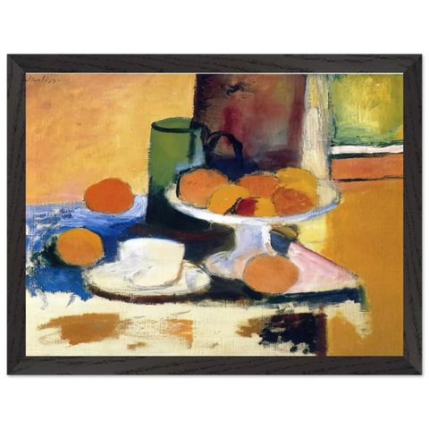 STILL LIFE WITH ORANGES II 1899 by Henri Matisse — Framed art print at Zephyeer
