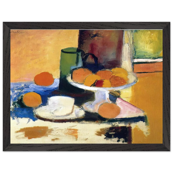 STILL LIFE WITH ORANGES II 1899 by Henri Matisse — Framed art print at Zephyeer