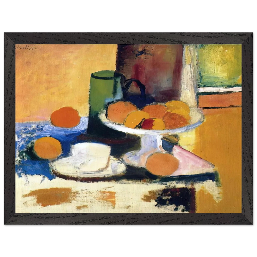 STILL LIFE WITH ORANGES II 1899 by Henri Matisse — Framed art print at Zephyeer