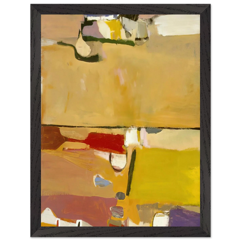 A Day at the Races by Richard Diebenkorn — Framed art print at Zephyeer