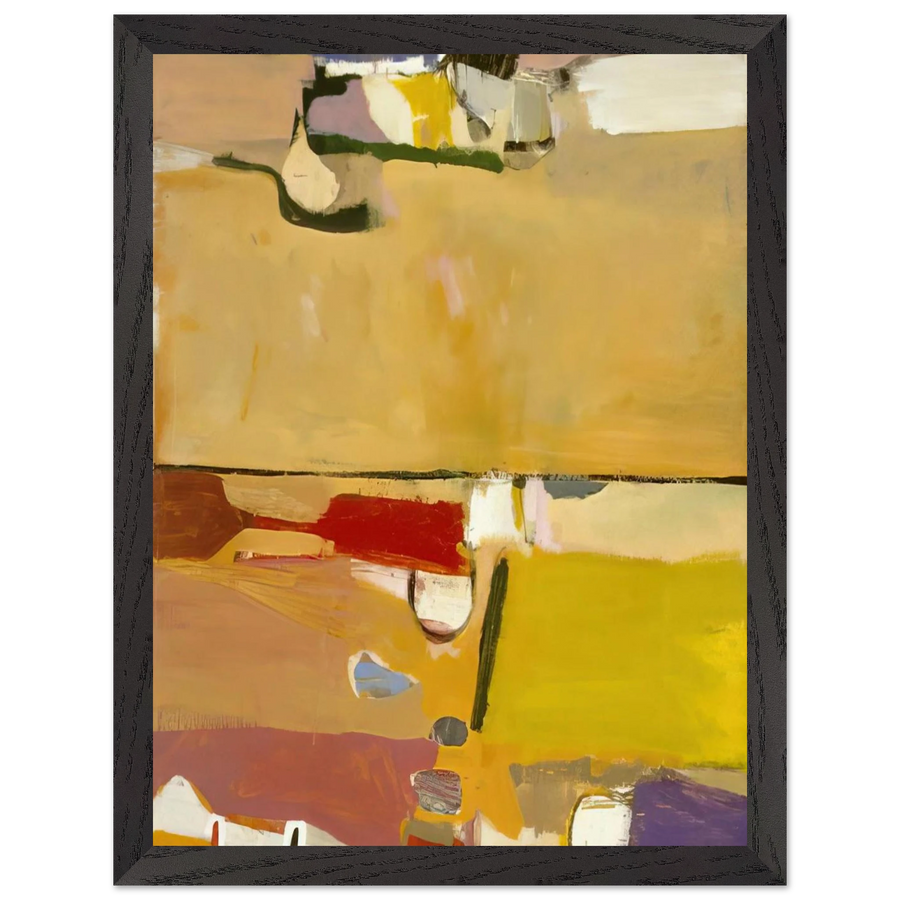 A Day at the Races by Richard Diebenkorn — Framed art print at Zephyeer