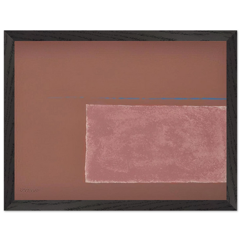 Spartan Sun Box I - Color Field Painting by Theodoros Stamos — Framed art print at Zephyeer